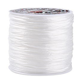 Flat Elastic Crystal Spandex String, Elastic Beading Thread, for Stretch Bracelet Making