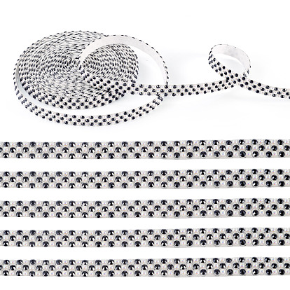 3 метров самоклеящейся смоляной ленты для пришивания и крепления стразов, с ABS имитации жемчуга, аксессуары для костюма