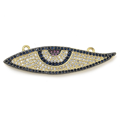 Покрытие стойки латунь микро паве подвески с разъемами из кубического циркония, без свинца и без кадмия, долговечный, глаз