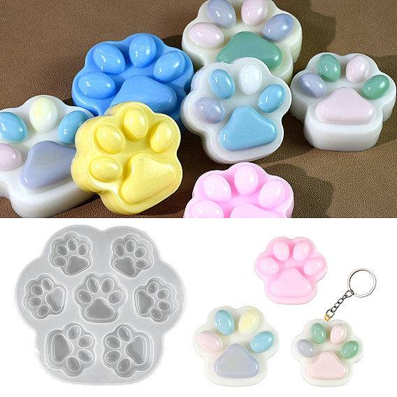 Подвески своими руками в силиконовой форме, формы для литья смолы, для уф-смолы, изготовление изделий из эпоксидной смолы, белые