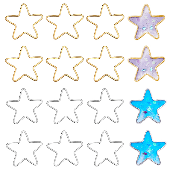 Brass Linking Rings, Star