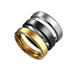 Кольца из нержавеющей стали для унисекс
