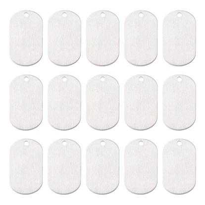 Aluminium Pendants, Stamping Blank Tag, Custom Engraving Name Plate, Business Card Blanks, Rectangle