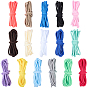 32 brins 16 couleurs lacet de chaussure en cordon polyester