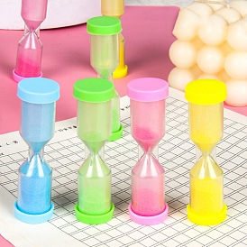Plastic Hourglass Sand Display Decorations, for Kitchen Office Desk Book Shelf Cabinet Home Decor