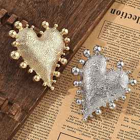 Открытые манжеты из сплава в форме сердца, Кольца для женщин