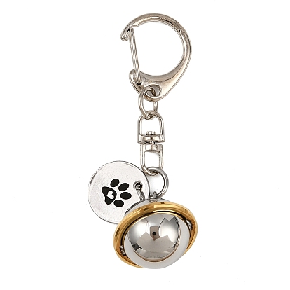 304 брелки из нержавеющей стали, небесное тело, урну можно открыть, отпечаток лапы