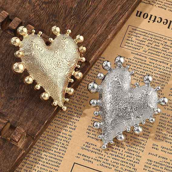 Открытые манжеты из сплава в форме сердца, Кольца для женщин