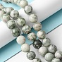 Natural Peace Jade Beads Strands, Round