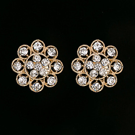 Flower-shaped Stud Earrings for Women - Perfect Birthday Gift for Girlfriend (E302)