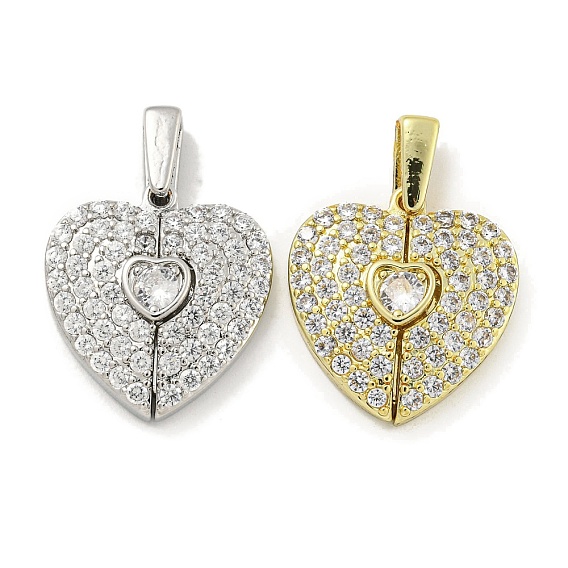 Покрытие стойки латунь микропаве прозрачные подвески из кубического циркония, без кадмия и без свинца, долговечный