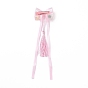 Bowknot Long Ribbon Alligator Hair Clip, with Random Color Tassels, Hanfu Hair Accessories for Teens Girls Gifts
