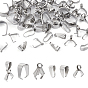 Набор для поиска поделок для изготовления ювелирных изделий, включая 304 защелки из нержавеющей стали на дужках и дужки для ледоруба