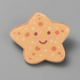 Рыба/дельфин/акула/форма ракушки/медуза/кит/морская звезда/коралловая акриловая брошь, брошь на тему океана, для рюкзака с одеждой