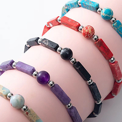 Gemstone Stretch Bracelet