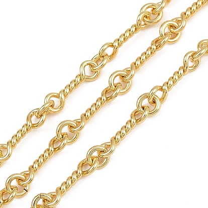 Латунные витые звенья цепи, с катушкой, несварные, без свинца и без кадмия, долговечный, без свинца, без никеля и без кадмия