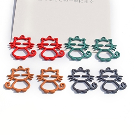 Акриловые подвески краскораспылительные, подвески в форме кошки