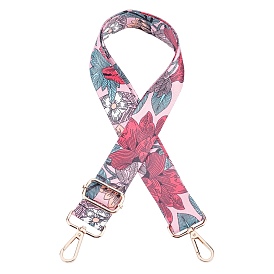 Polyester Bag Strap, with Alloy Clasps, for Bag Replacement Accessories