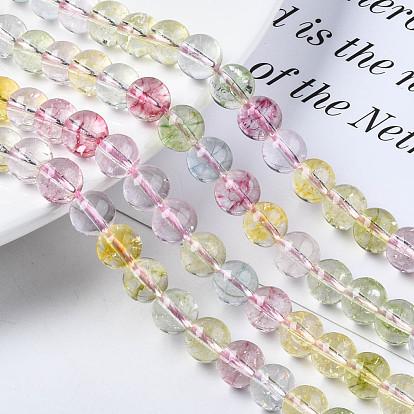 K9 Glass Beads Strands, Round