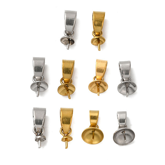 304 кулоны булавки жемчужные колышки стаканчики нержавеющие, за половину пробурено бисера