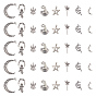 Tibetan Style Alloy Pendants,Mixed Shapes