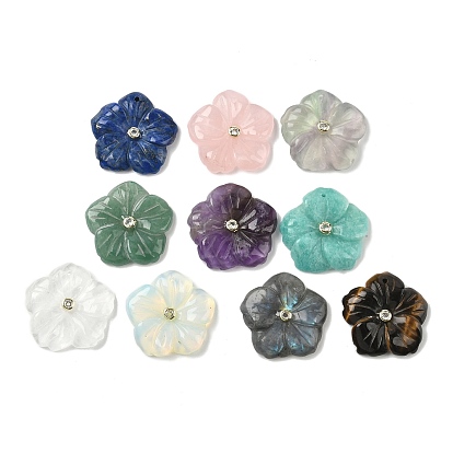 Резные подвески из драгоценных камней, подвески-цветы с латунной бабочкой из прозрачного кубического циркония, реальный 18 k позолоченный, долговечный, стойки покрытие