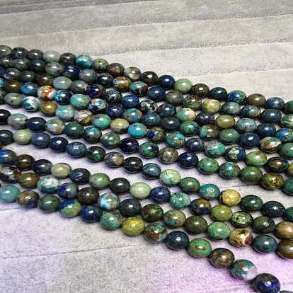 Natural Chrysocolla Beads Strands, Round