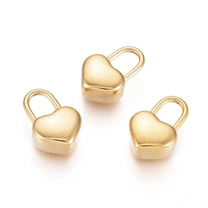 304 подвески из нержавеющей стали, сердце замок