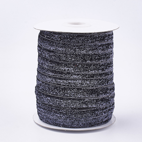 Glitter Sparkle Ribbon, Polyester & Nylon Ribbon