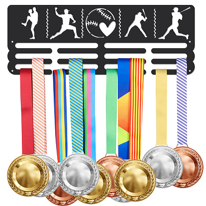 Железная вешалка для медалей, с винтами