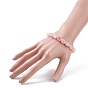 Candy Color Glass Cube Braided Bead Bracelet, Friendship Adjustable Bracelet for Women