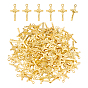 150Pcs Alloy Pendants, Crucifix Cross Charms