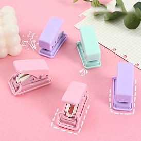 Perforateur de papier kraft réglable en plastique, avec les accessoires en métal, pour le scrapbooking et l'artisanat en papier
