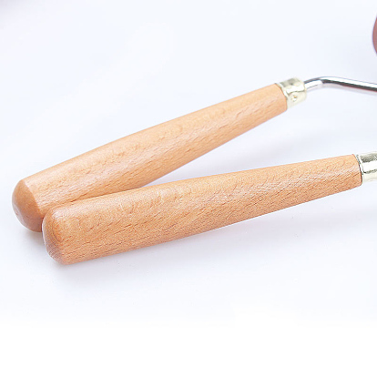 Wooden Brayer Roller, with Handle, for Paint Brush Ink Applicator, Art Craft Oil Painting Tool