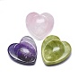 Natural Gemstone Massager, Worry Stone, Heart