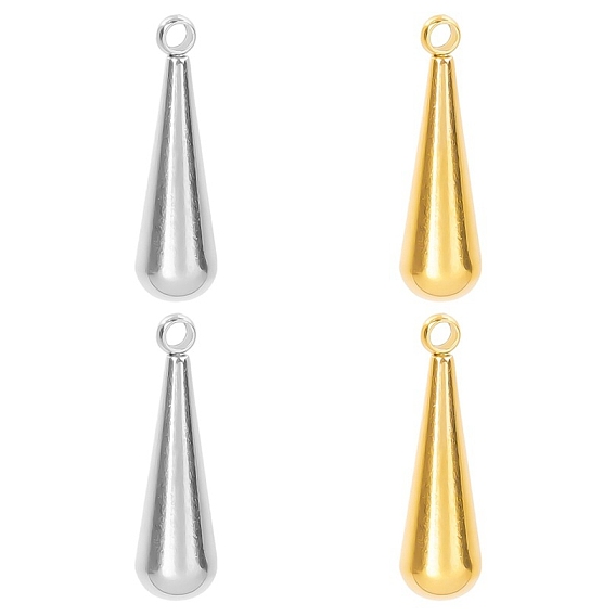 304 подвески из нержавеющей стали, очарование слезы