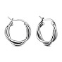 925 Sterling Silver Split Earrings, Hoop Earrings