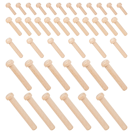 42шт. 5 стили деревянных брусков, ось перфорированной доски, колонка