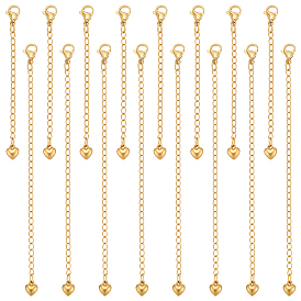 16 шт. 2 стиль 304 концы из нержавеющей стали с цепочкой