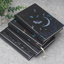 4Pcs Retro Gothic Style Fairy Tale Butterfly Notebooks