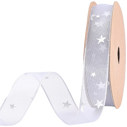 Полиэфирные ленты, плоский со звездным узором