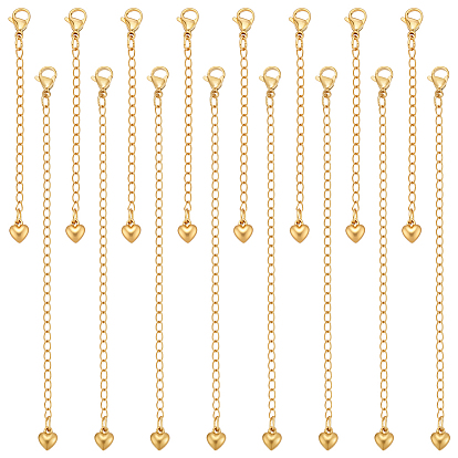 16 шт. 2 стиль 304 концы из нержавеющей стали с цепочкой