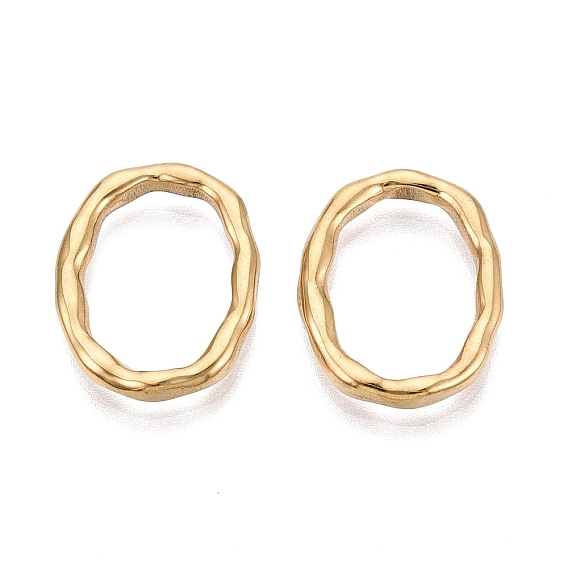 304 нержавеющей стали связывающий кольца, текстурированный овал, ионное покрытие (ip), долговечный