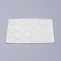 Self Adhesive Silicone Feet Bumpers, Door Cabinet Drawers Bumper Pad, Half Round/Dome