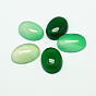 Dyed Oval Natural Jade Cabochons