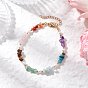 Браслеты из натурального розового кварца, аметиста, апатита, аквамарина, зеленого авантюрина, тигрового глаза и сердолика для женщин, с 304 удлинителями цепи из нержавеющей стали и бусиной из ракушки