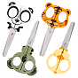 Stainless Steel Craft Scissors for Kids, with Plastic Handle, for Sewing, Crafting, DIY Projects, Chick/Panda/Koala/Tiger