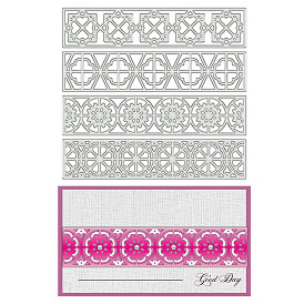 Углеродистая сталь разрезает трафареты, для diy scrapbooking, Фотоальбом, декоративная бумага для тиснения, цвет нержавеющей стали