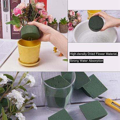 China Factory 12Pcs DIY Flower Arrangement Kit, Dry Floral Foam, for  Wedding Aisle Flowers, Party Decoration 76.5x40.5mm, 12pcs/box in bulk  online 
