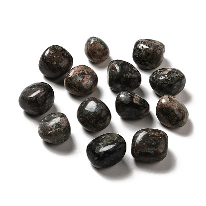 Natural Glaucophane Beads, Tumbled Stone, Vase Filler Gems, No Hole/Undrilled, Nuggets